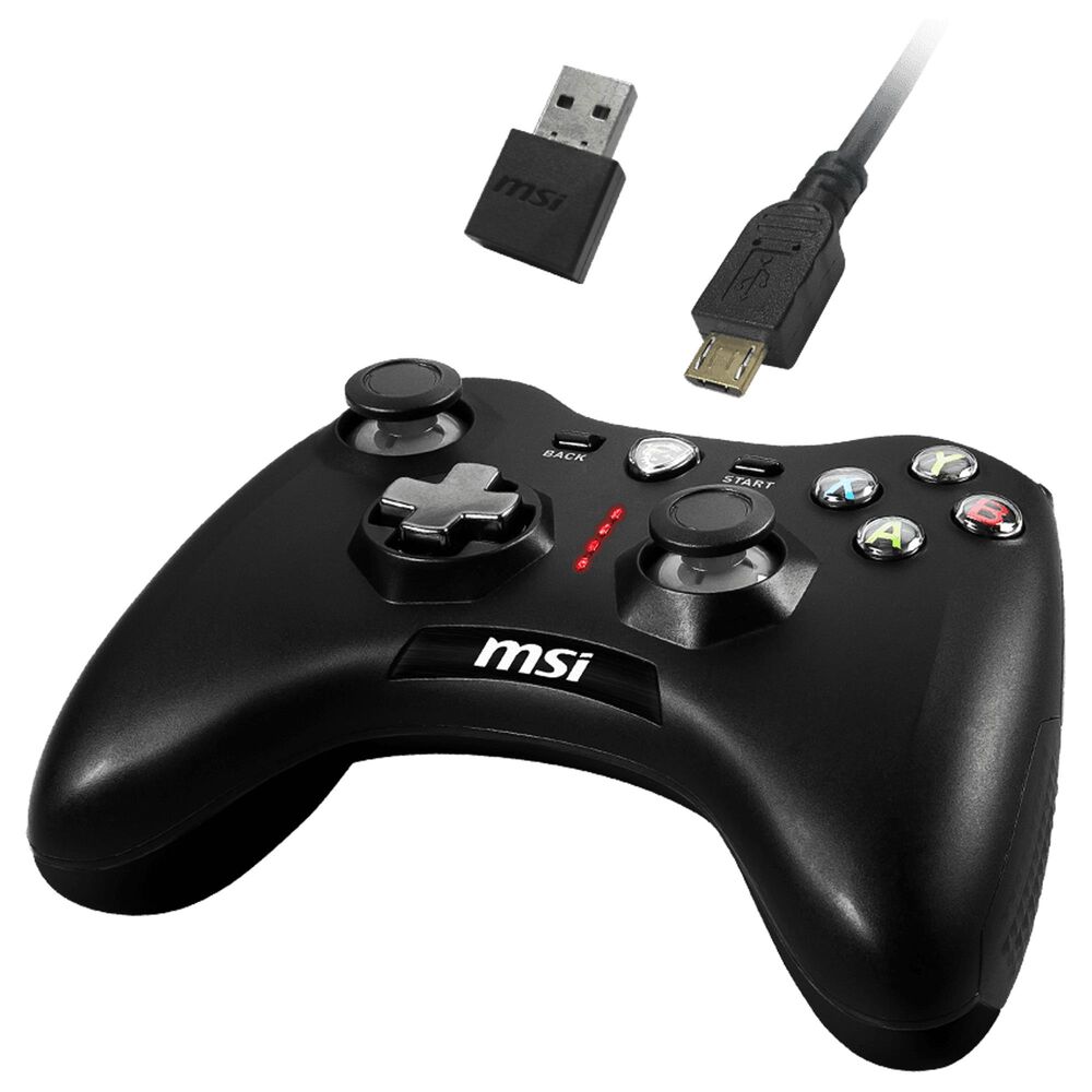 MSI Force GC30 V2 Wireless Gaming Controller in Black, , large