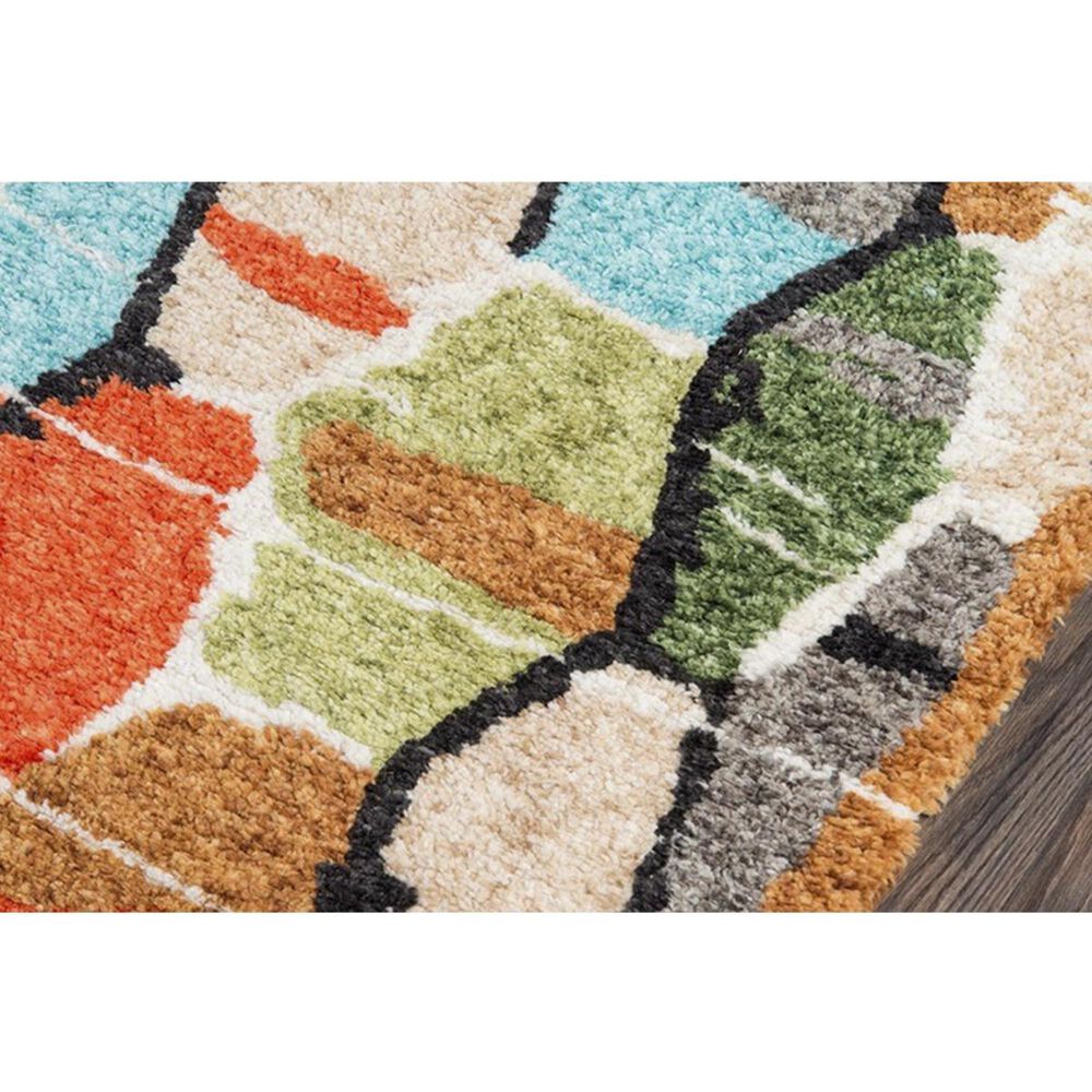 Novogratz Bungalow BUN-3 7&#39;6&quot; x 9&#39;6&quot; Multicolor Area Rug, , large