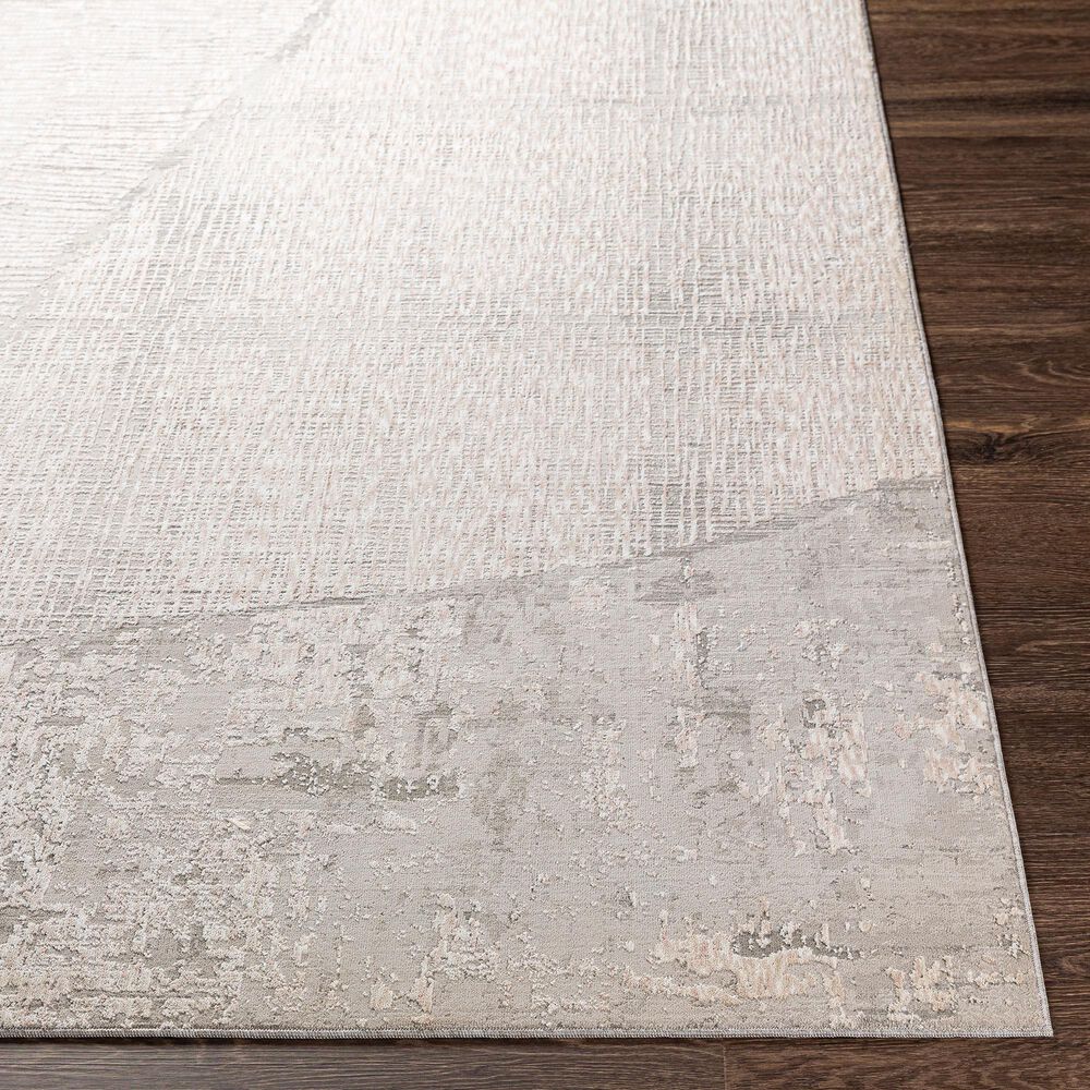 Surya Carmel 5&#39; x 7&#39;3&quot; Gray, White, Taupe and Ivory Area Rug, , large