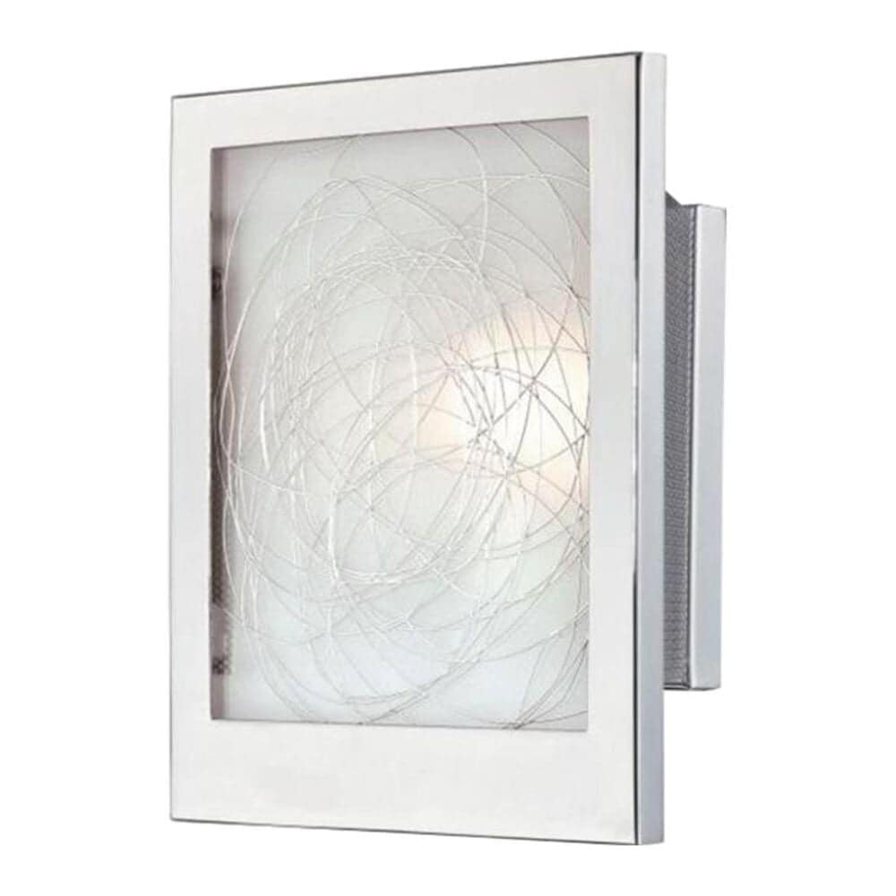 Lite Source Paola Wall Lamp in Chrome Finish with Clear Glass, , large