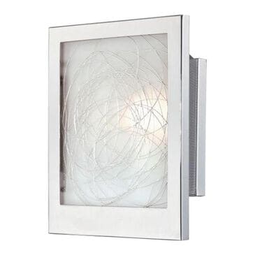 Lite Source Paola Wall Lamp in Chrome Finish with Clear Glass, , large