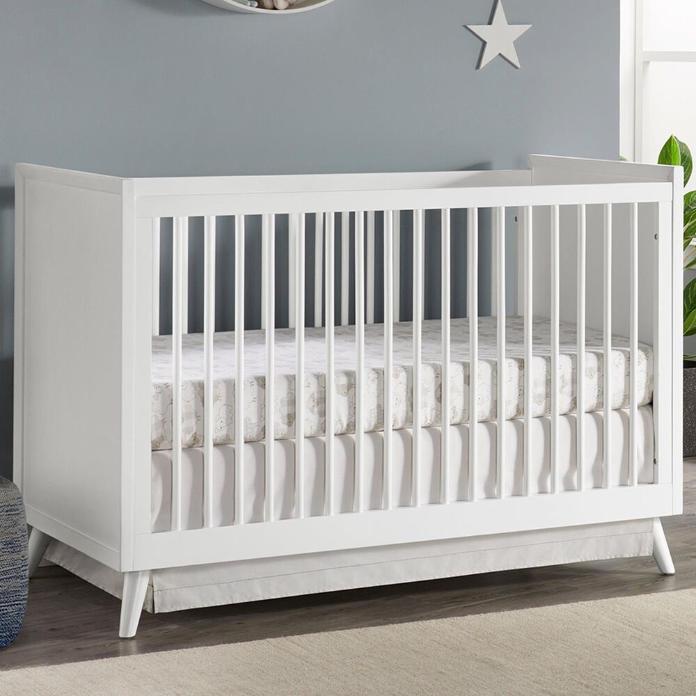 Oxford Baby Dawson 3-In-1 Convertible Crib in White, , large