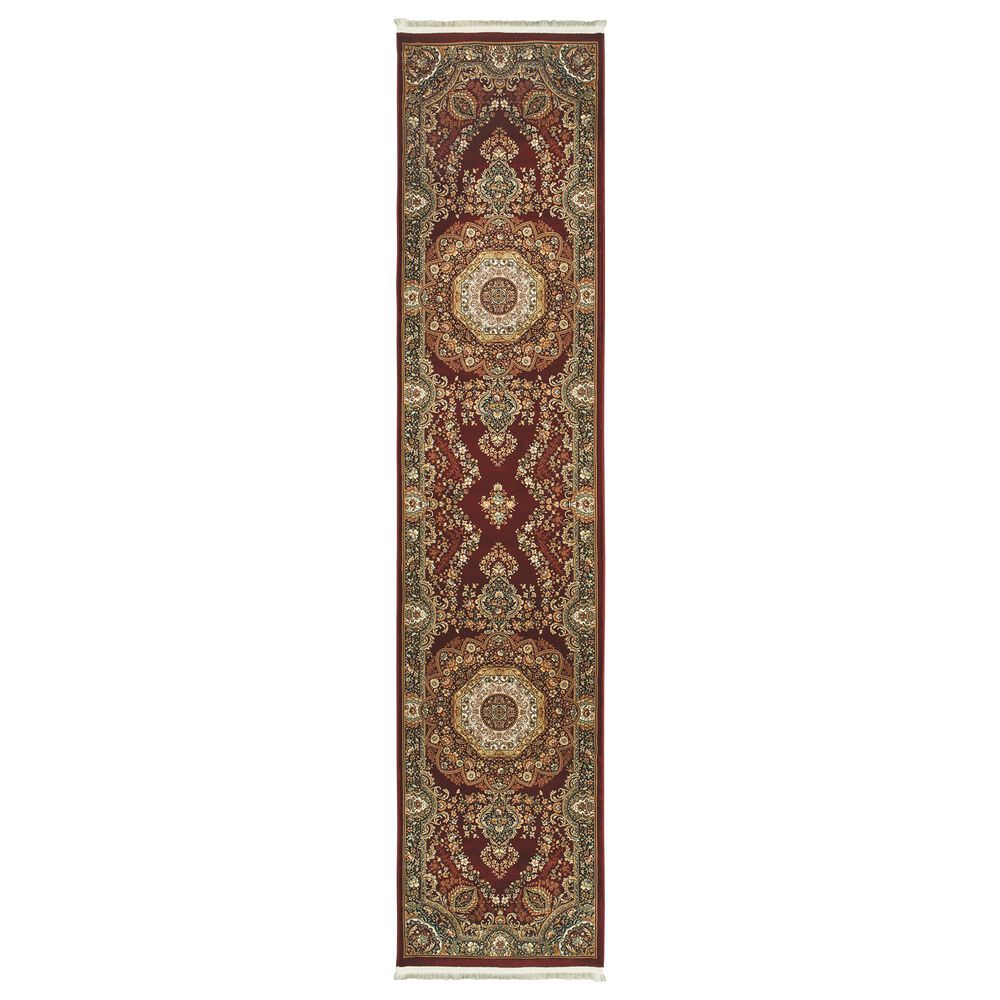Oriental Weavers Masterpiece 111W 2"3" x 10" Red Runner, , large