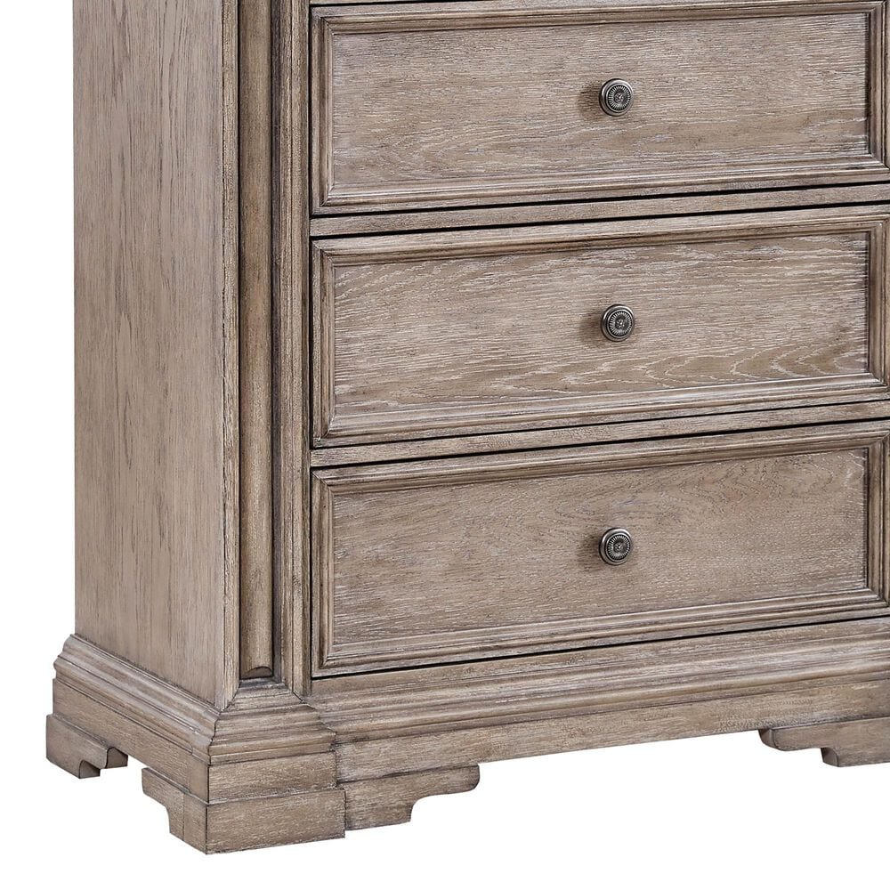 Millenium Blairhurst 5-Drawer Chest in Light Grayish Brown, , large