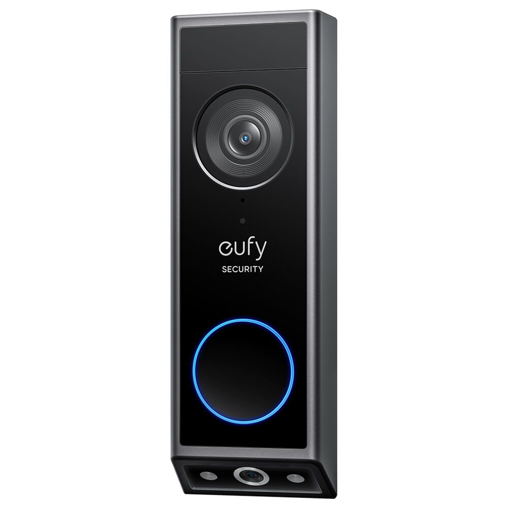 eufy E340 2K Wi-Fi Battery-Powered Video Doorbell in Black, , large