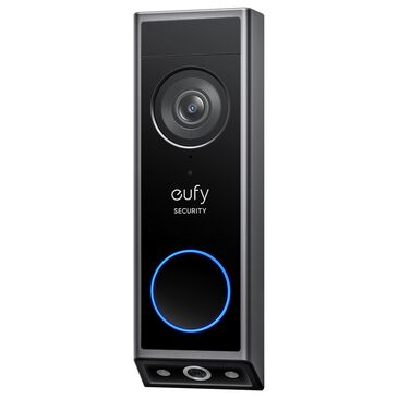 eufy E340 2K Wi-Fi Battery-Powered Video Doorbell in Black, , large