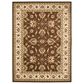 Safavieh Lyndhurst LNH553 6"7" x 9"6" Brown and Ivory Area Rug, , large