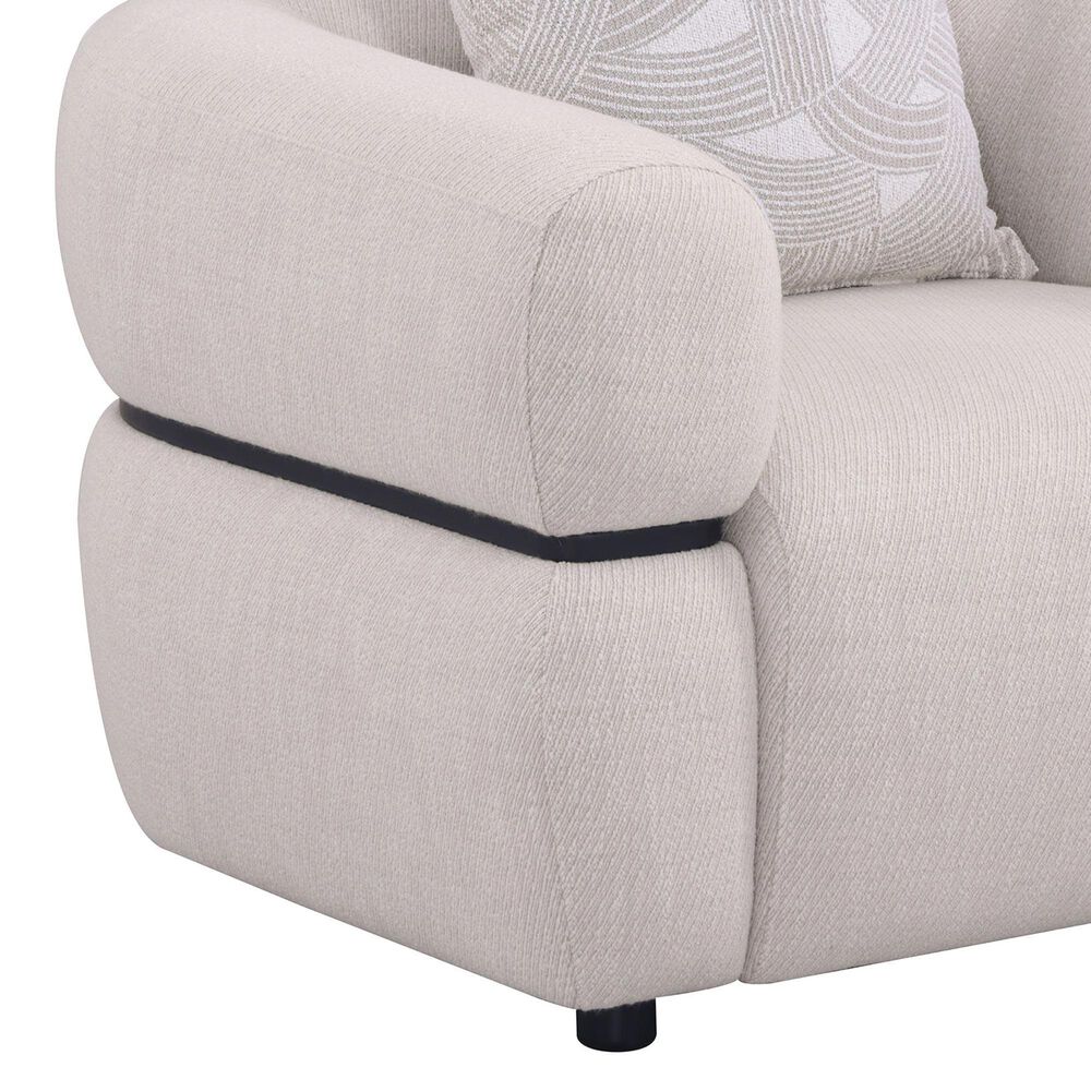 Coaster Jeanette Accent Arm Chair in Beige, , large