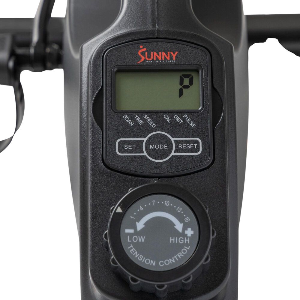 Sunny Health &amp; Fitness Smart Under Desk Cycle in Black, , large