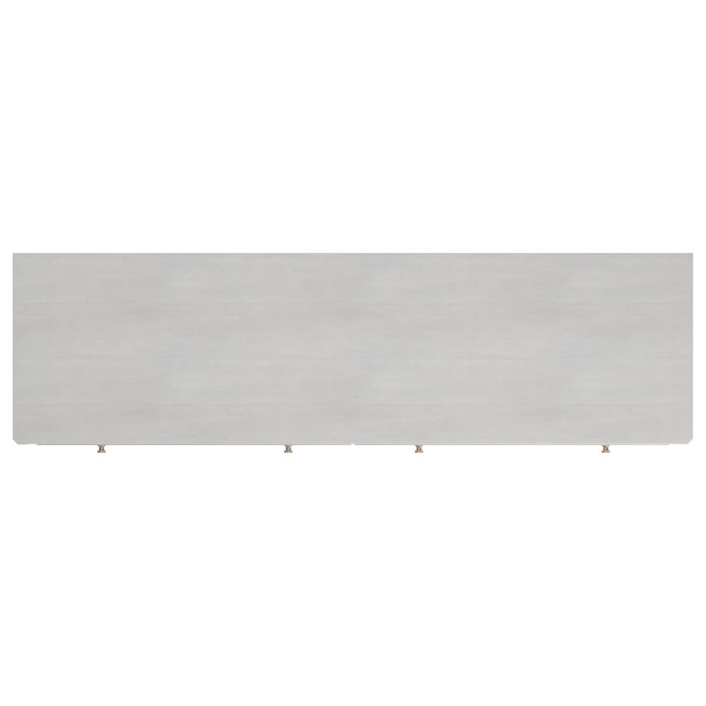 Vantage Mezzanine King Upholstered Wingback Bed with Dresser and Nightstand in Dove Gray, , large