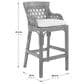 Office Star Products Plantation 30" Bar Stool in Brown Stained, , large