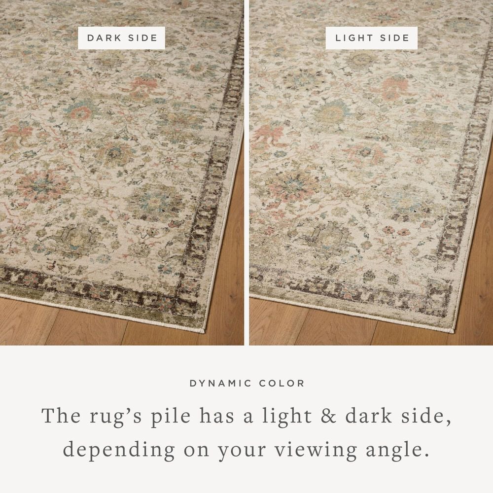 Loloi Briar Ivory and Multicolor 11'6" x 14'6" Area Rug, , large