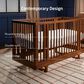 Maxi Cosi Embraced Forms 4-in-1 Convertible Crib in Chestnut, , large