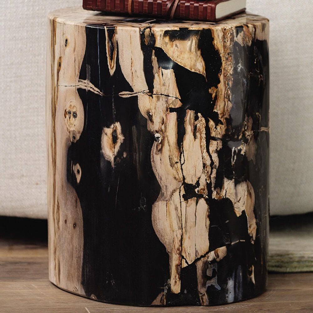 Bernhardt Arcadia Round End Table in Clay and Kalta, , large