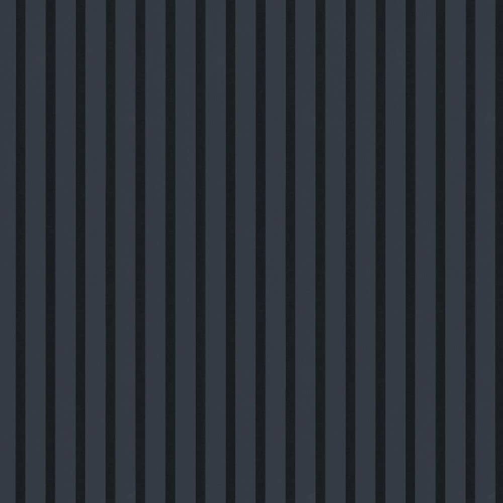 MS International Navy 9.5" x 94.5" Acoustic Wall Slat Panels, , large