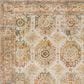 Surya Mona Lisa 6"7" x 9"6" Tan, Mustard, Brick Red, Sage, Olive, Dark Blue and Burgundy Area Rug, , large