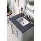 James Martin Vanities Brittany 30" Single Bathroom Vanity in Urban Gray with 3 cm Charcoal Soapstone Quartz Top and Rectangle Sink, , large