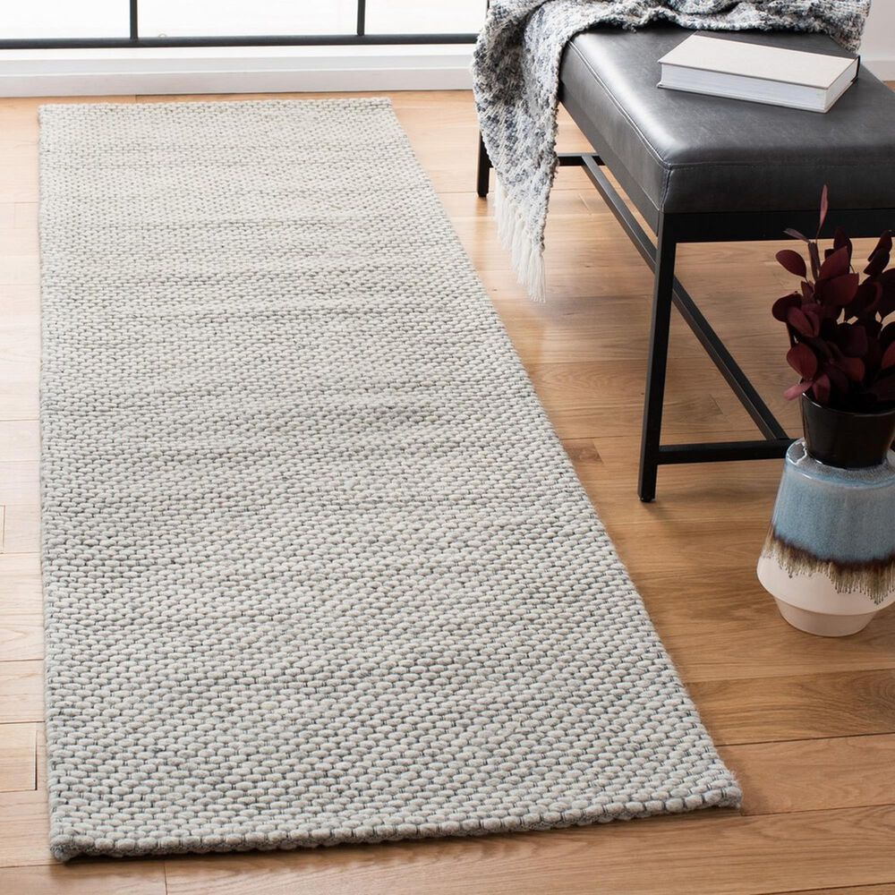 Safavieh Natura NAT801C 2&#39;3&quot; x 10&#39; Grey Runner, , large