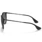 Ray-Ban Erika Sunglasses with Grey Polarized Lenses in Matte Black, , large
