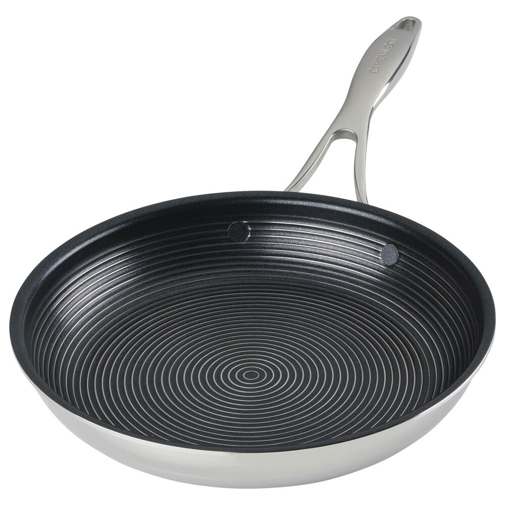Circulon 8.5&quot; and 10&quot; Tri-Ply Clad Nonstick Frying Pan Set in Stainless Steel, , large