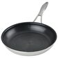 Circulon 8.5" and 10" Tri-Ply Clad Nonstick Frying Pan Set in Stainless Steel, , large