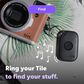 Tile by Life360 Tile Pro - Bluetooth Tracker - 2 Pack - Black/White, , large