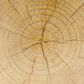 Hearth and Haven Outdoor End Table with Hollow Design in Natural, , large