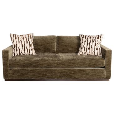 Massoud Furniture Slim Stationary Sofa in Caper, , large