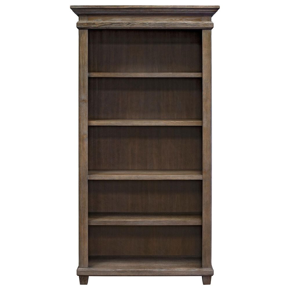 Wycliff Bay Carson Open Bookcase in Weathered Dove, , large