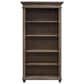 Wycliff Bay Carson Open Bookcase in Weathered Dove, , large