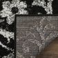 Safavieh Adirondack ADR114A-4SQ 4" x 4" Black/Silver Square Rug, , large