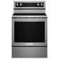 KitchenAid 4pc Kitchen Package with Refrigerator, Range, Microwave, and Dishwasher in Stainless Steel, , large