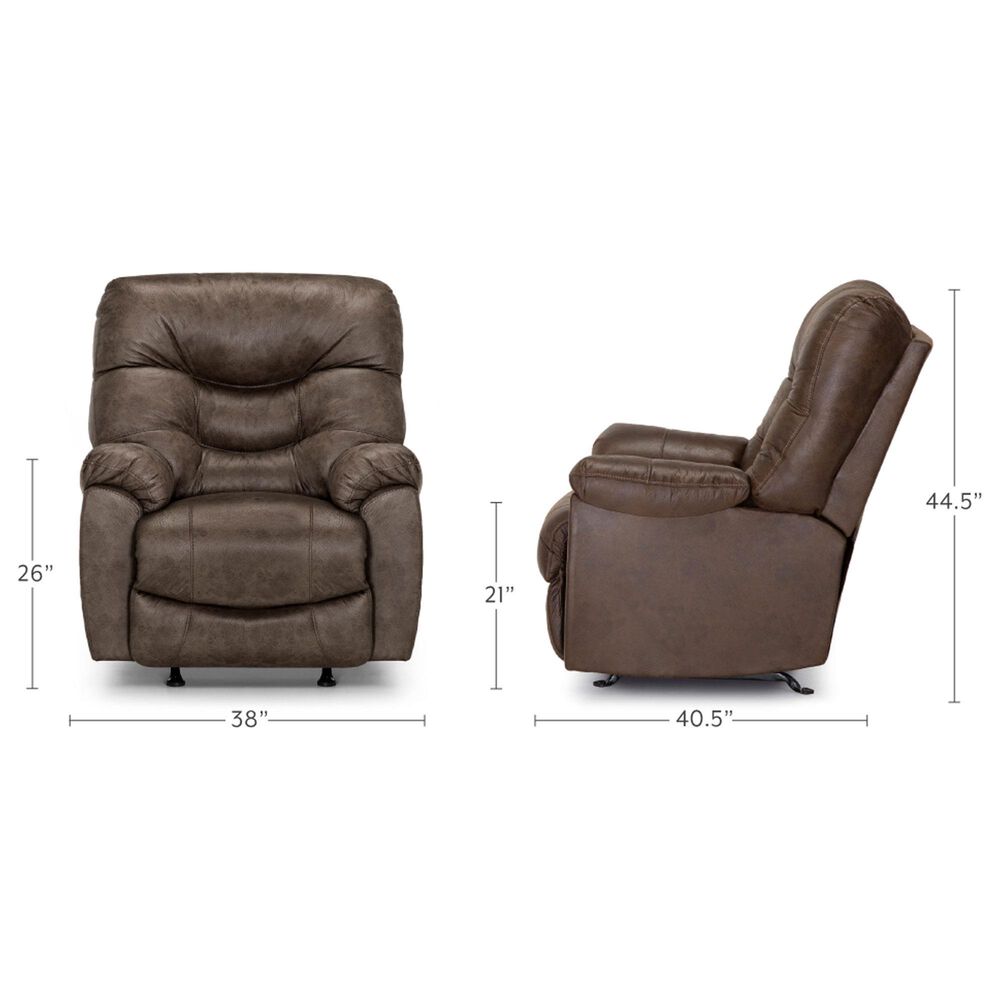 Moore Furniture Trilogy Manual Rocker Recliner in Zuir Spruce, , large