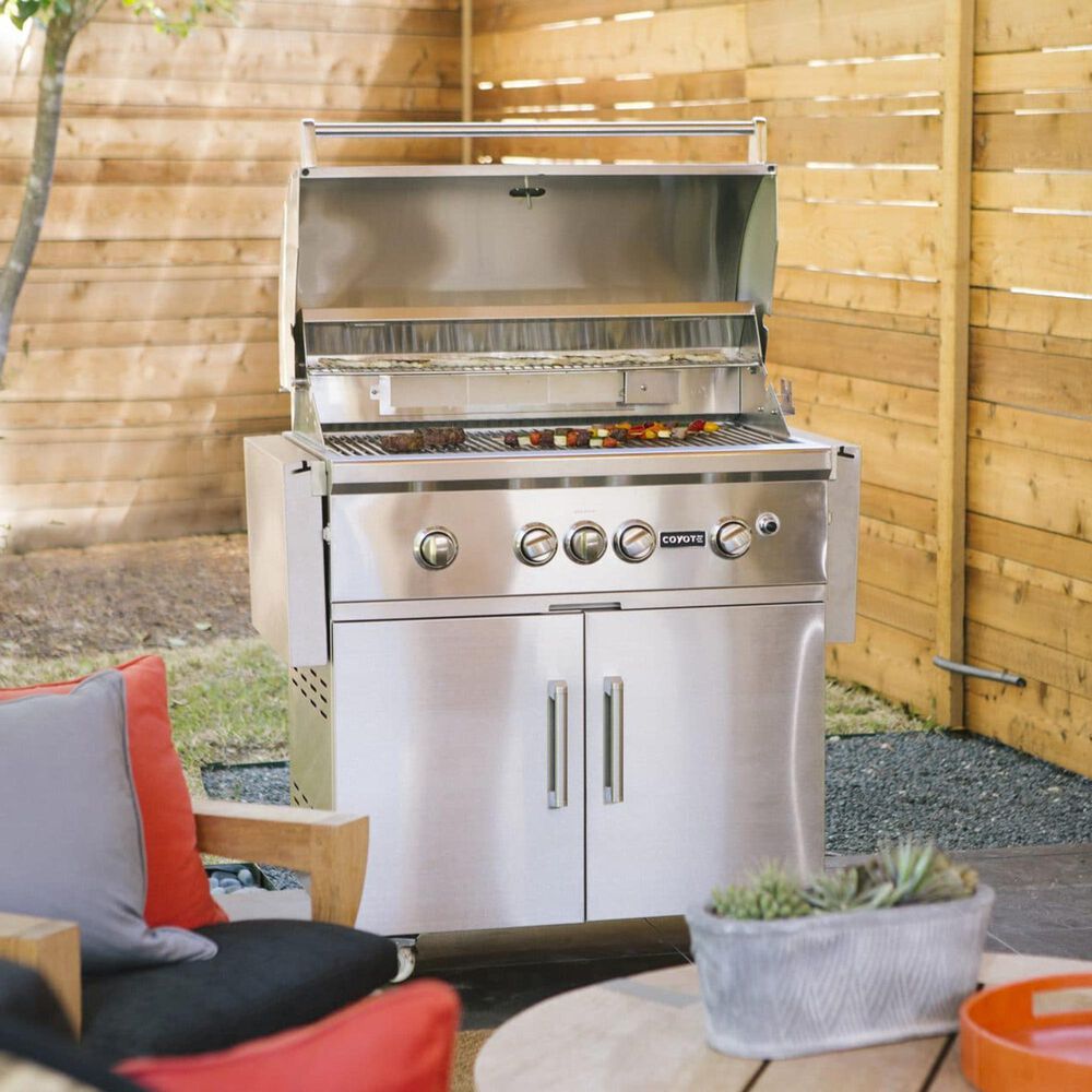 Coyote Outdoor 36&quot; S-Series Liquid Propane Grill in Stainless Steel, , large