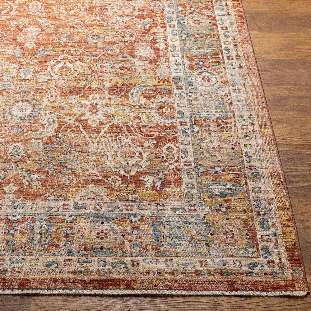 Surya Aspendos 12&#39; x 15&#39; Rust, Burgandy, Dusty Pink, Blue, Mustard, Taupe, Gray, Black and Cream Area Rug, , large