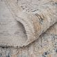 Feizy Pasha 39M5F 5" x 7"6" Beige and Blue Area Rug, , large