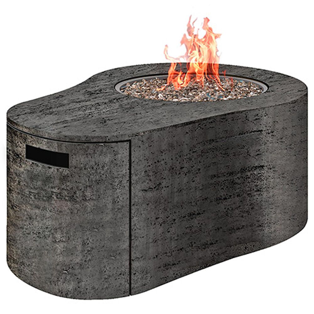 Ebel Outdoor Furniture Tahoe Fire Pit Table in Slate, , large
