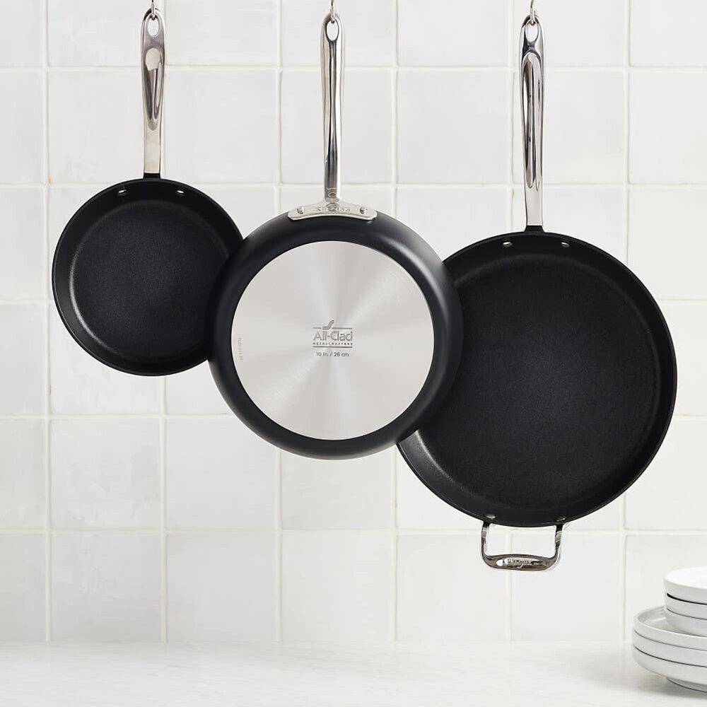 All-Clad HA1 Expert 2-Piece Nonstick Fry Pan Set in Black, , large
