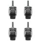 Sanus Caster Kit in Black - Set of 4, , large