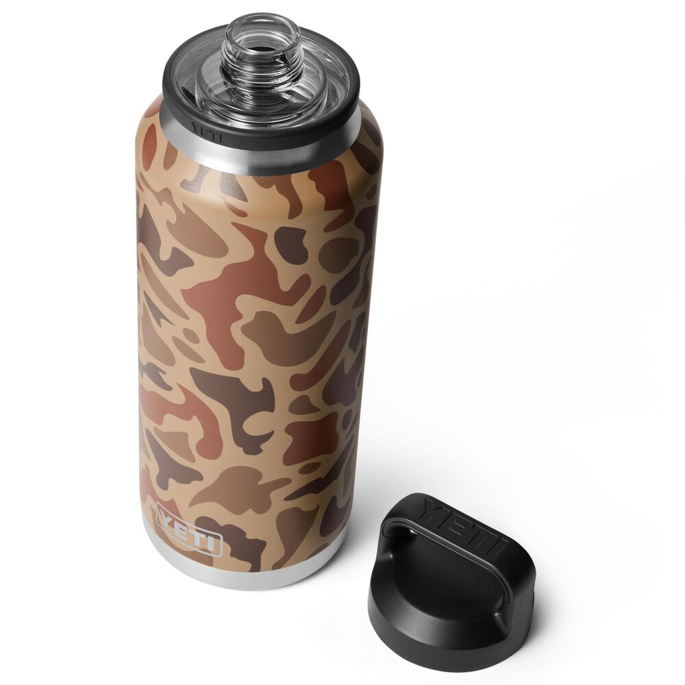 YETI Rambler 36 Oz Water Bottle with Chug Cap in Wetlands Camo, , large