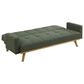 Pacific Landing Kourtney Push Back Convertible Sofa Bed in Sage Green, , large