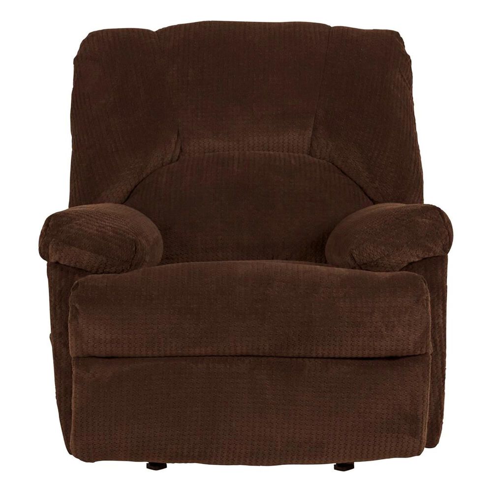 Northwestern Rocker Recliner in Feel Good Chocolate, , large