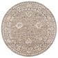 Surya Carlisle 5"3" Round Sage, Ivory, Pale Blue, Charcoal and Brown Area Rug, , large
