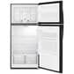 Whirlpool 28" Wide 14 Cu. Ft. Top Freezer Refrigerator in Black, , large