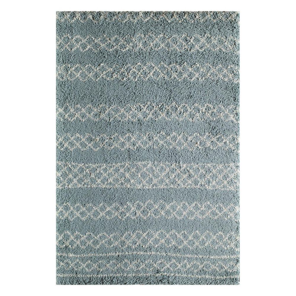 Momeni Maya MAY-3 5"3" x 7"6" Blue Area Rug, , large