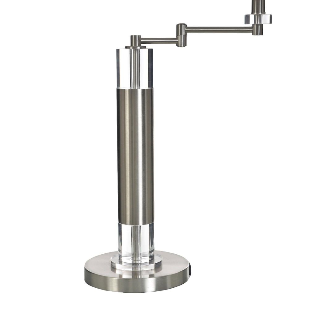 Stylecraft Lamps Table Lamp in Brushed Steel, , large