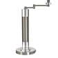 Stylecraft Lamps Table Lamp in Brushed Steel, , large