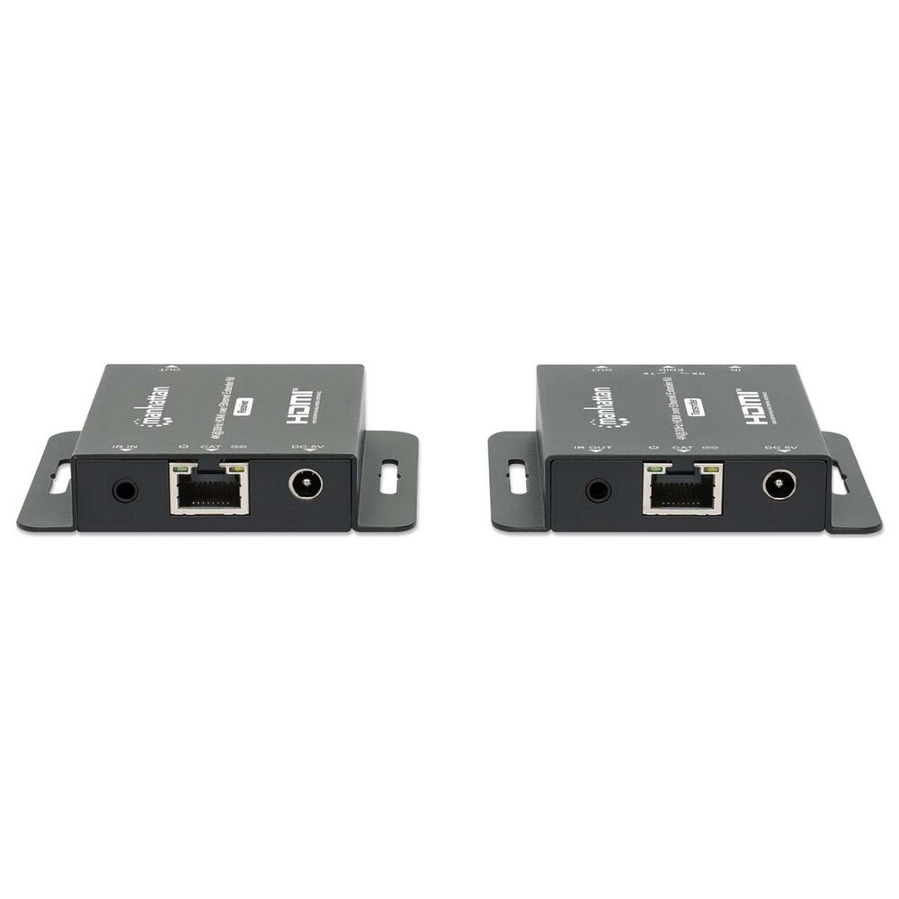 Manhattan 4K 30Hz HDMI over Ethernet Extender Kit in Black, , large