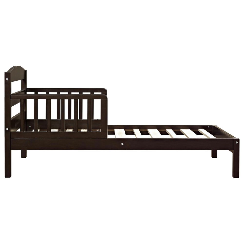 DHP Jackson Toddler Bed in Espresso, , large