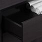 CorLiving Newport 1 Drawer Nightstand in Black Oak, , large